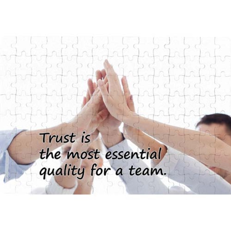 Ajooba Dubai Trust Teamwork Puzzle 1006, White