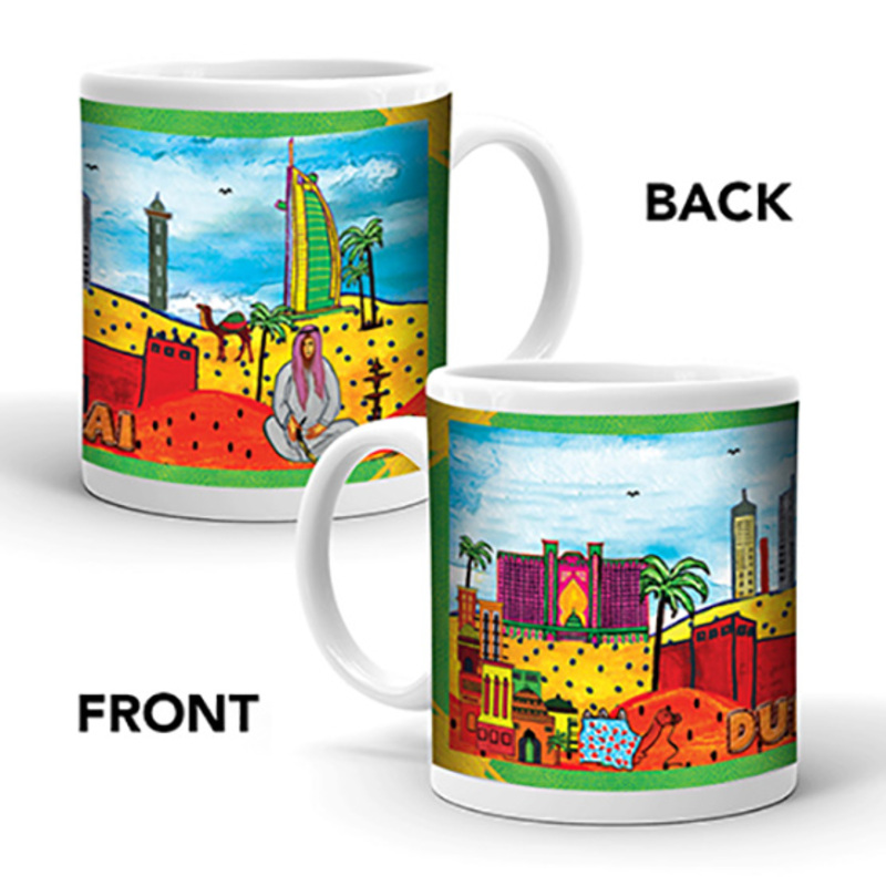 

Ahmed Al Maghribi Perfumes Ajooba Dubai Art Mug B42, White