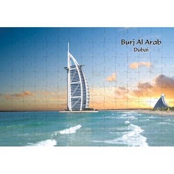 Ajooba Dubai Souvenir Puzzle Burj Al Arab 0056, White