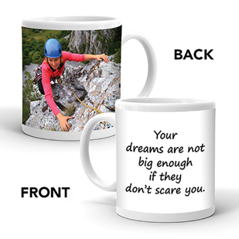 Ajooba Dubai Motivation Mug 7687, White