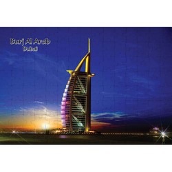 Ajooba Dubai Souvenir Puzzle Burj Al Arab 0043, White