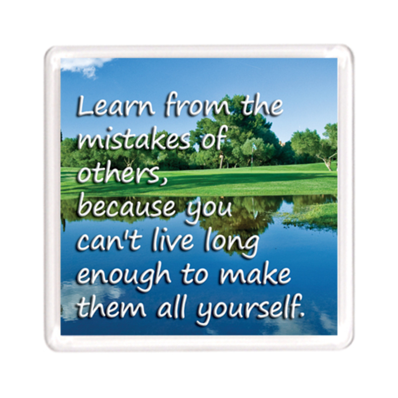 Ajooba Dubai Motivation Magnet 2106, Transparent