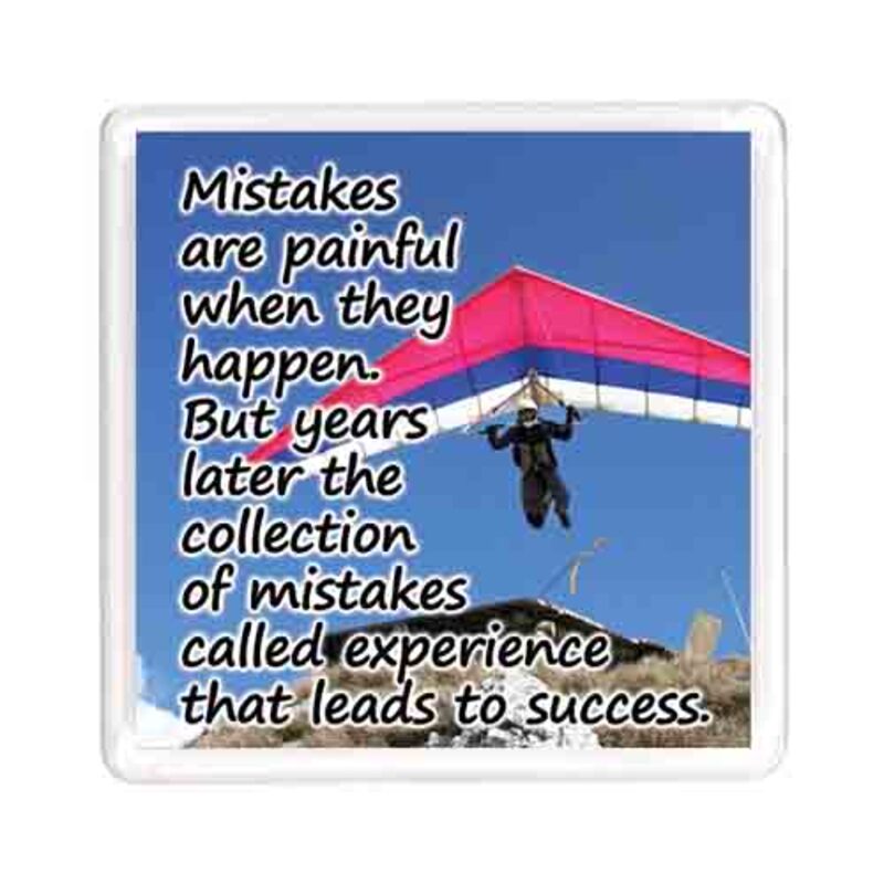 Ajooba Dubai Motivation Magnet 7713, Transparent