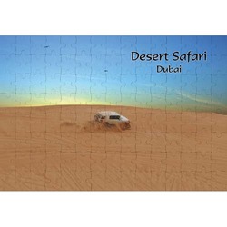 Ajooba Dubai Souvenir Puzzle Desert Safari MG 003, White