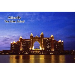 Ajooba Dubai Souvenir Puzzle Atlantis 0003, White