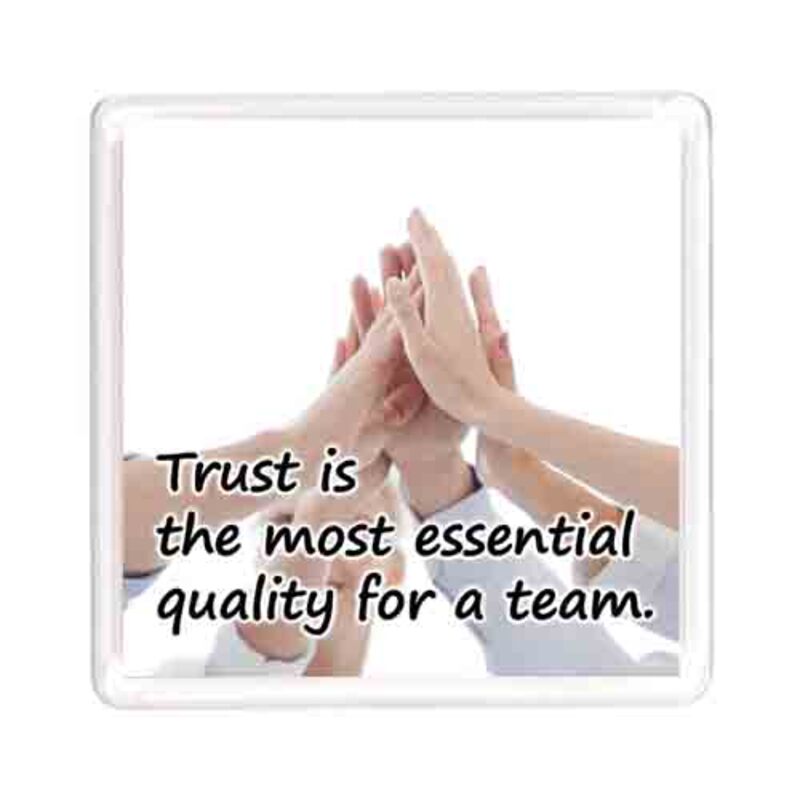 Ajooba Dubai Trust Teamwork Magnet 1006, Transparent