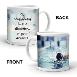 Ajooba Dubai Motivation Mug 7695, White