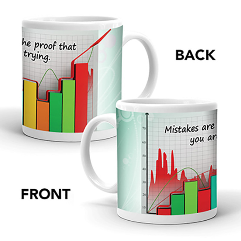 Ajooba Dubai Motivation Mug 7612, White