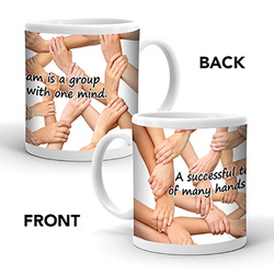 Ajooba Dubai Teamwork Mug 1018, White