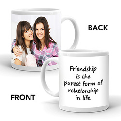 Ajooba Dubai Friendship Mug 9126, White