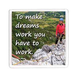 Ajooba Dubai Motivation Magnet 7684, Transparent