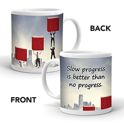 Ajooba Dubai Motivation Mug 7653, White