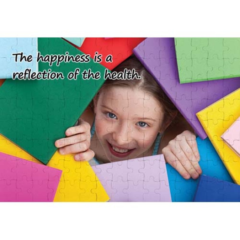 Ajooba Dubai Health Happiness Puzzle 6204, White