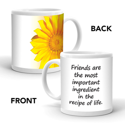 Ajooba Dubai Friendship Mug 2149, White