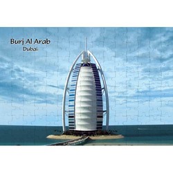 Ajooba Dubai Souvenir Puzzle Burj Al Arab 0030, White