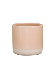 Jars Ceramistes 130ml Cantine M Stoneware Coffee Mug Cup, Pink/Cream