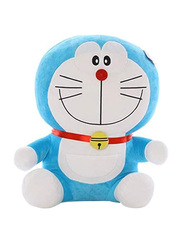 Doraemon Plush Toy, Ages 3+, Blue/White