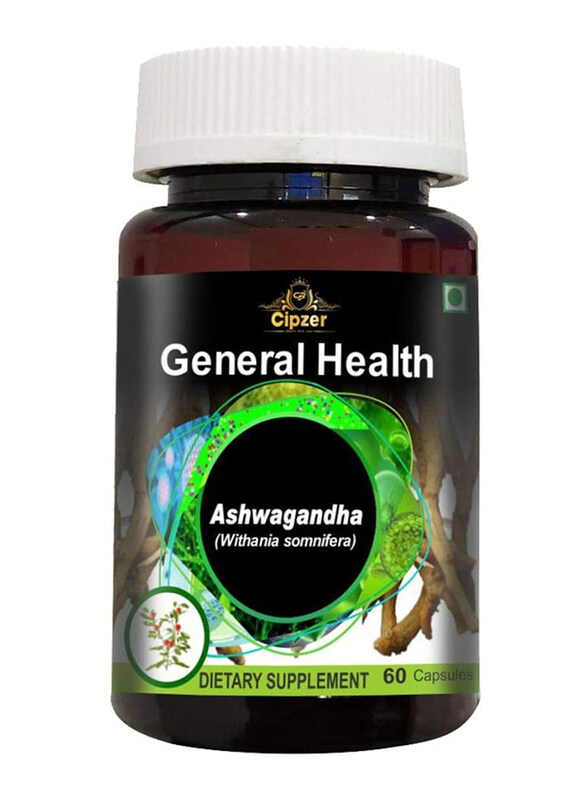 

Cipzer Ashwagandha Dietary Supplement, 500mg, 60 Capsules