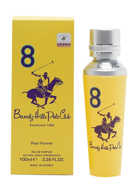 Beverly Hills Polo Club Sport No. 8 100ml EDP for Women