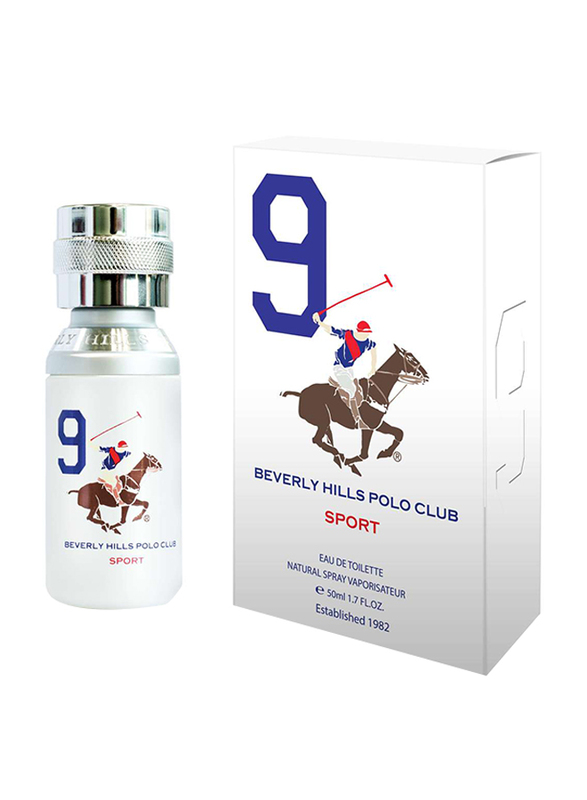 Beverly Hills Polo Club Sport No. 9 50ml EDT for Men