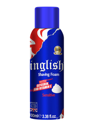 Inglish Sensitive Shaving Foam with Glycerine and Vitamin E, 100ml