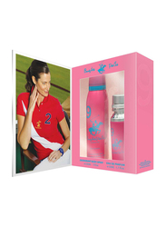 Beverly Hills Polo Club 2-Piece Sport No.9 Gift Set for Women, 50ml EDP, 150ml Deodorant Spray