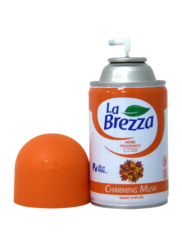 La Brezza Charming Musk Home Fragrance Air Freshener Refill Spray, 250ml