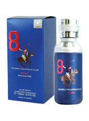 Beverly Hills Polo Club Sport No. 8 100ml EDT for Men