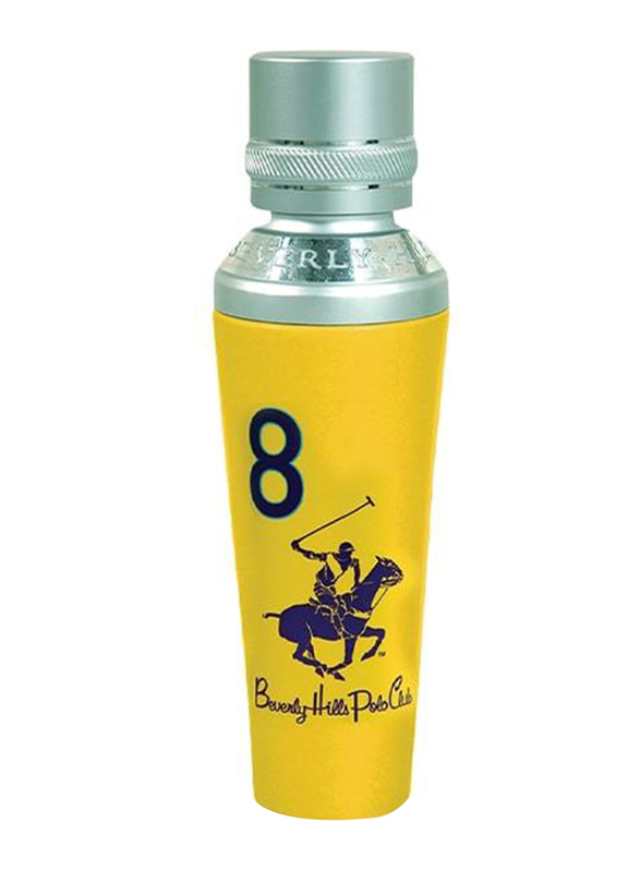Beverly Hills Polo Club 2-Piece Sport No.8 Gift Set for Women, 50ml EDP, 50ml Antiperspirant Roll-On