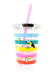 Happy Zoo Just Hangin Sippy Cup, 500ml, Multicolor