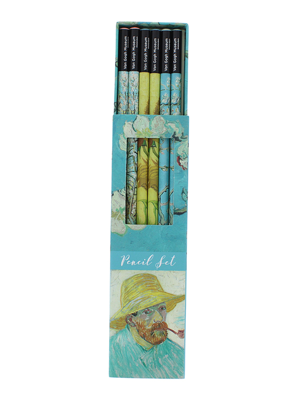 Van Gogh 6-Piece Pencil Set, Multicolour