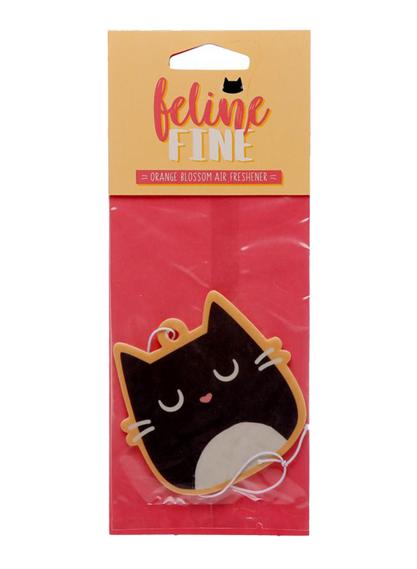 Puckator Feline Fine Orange Blossom Air Freshener, Red