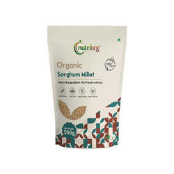 Nutriorg Organic Sorghum (Jowar)500g