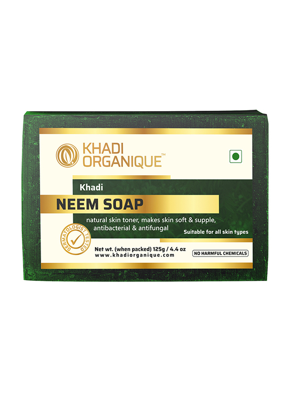 Khadi Organique Pure Neem Soap, 125gm