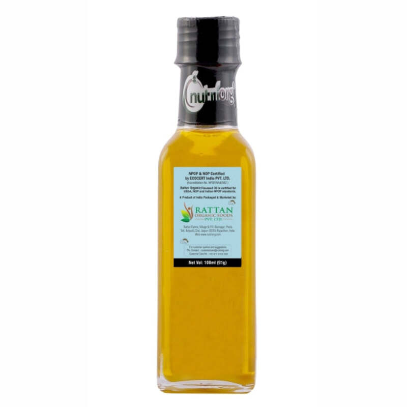 Nutriorg Organic Flaxseed Oil 100ml