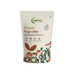 Nutriorg Organic Finger Millet (Ragi) 500g