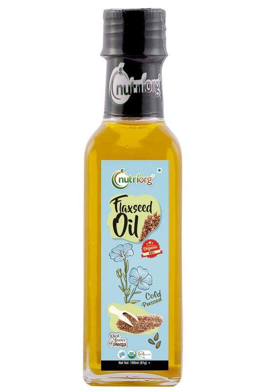 

Nutriorg Certified Organic Flaxseed Oil 100ml