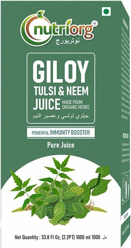 

Nutriorg Giloy Neem Tulsi Juice 1000ml