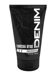 Denim Charcoal Detox Face Wash, 100ml