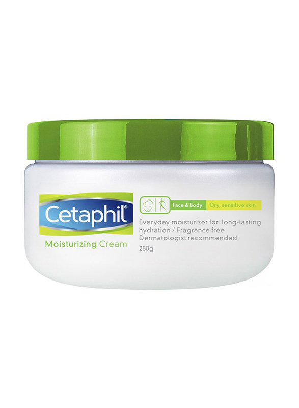 Cetaphil Moisturizing Face & Body Cream Jar, 250gm