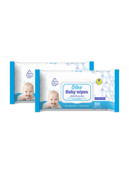 Collins 2-Piece 80 Sheets Flip-Top Soft Baby Wipes