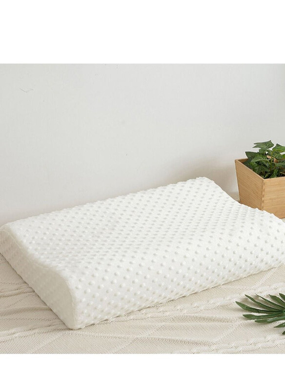 

Generic New High Quality Slow Rebound Memory Foam Pillow, White