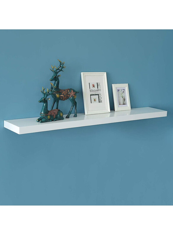 

DubaiGallery New Chicago Chicago Floating Shelf, White
