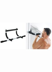 Total Upper Body Workout Bar, Black/Silver