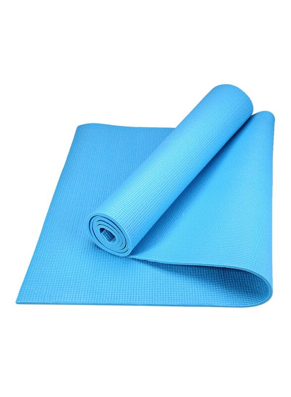 Non-Slip Gym Cushion Yoga Mat, Blue