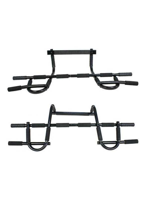 

Generic Multi-Bar Doorway Horizontal Iron Gym, Silver/Black