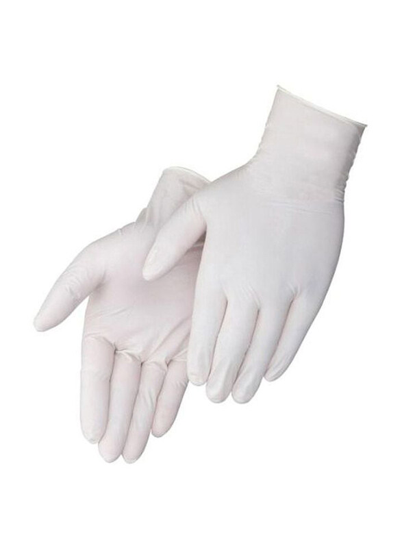 

Generic Pair of Unisex Latex Gloves, White