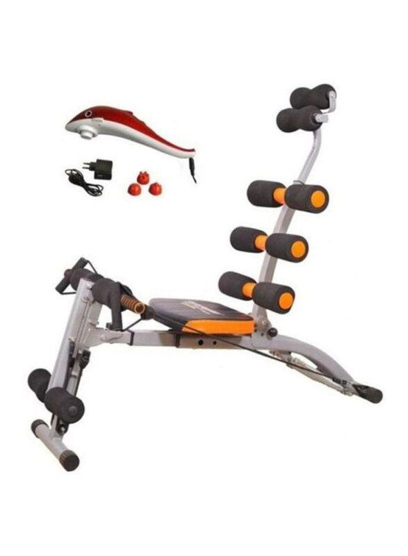 

Pro Hanson Six Pack Exercise Machine with Dolphin Massager, One Size, Black