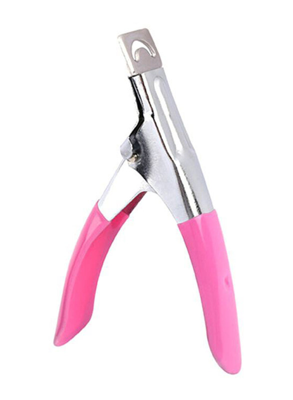 

Generic Stainless Steel Nail Clipper, Pink/Silver