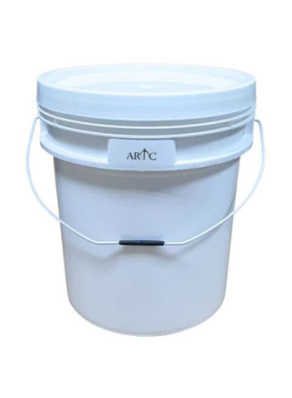 

Artc Plastic Pail Paint Bucket, 18 Liters, White